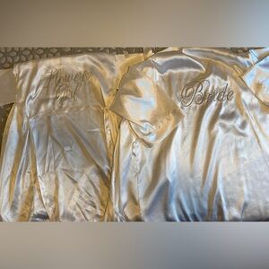 Bride and Flower Girl Robe Set